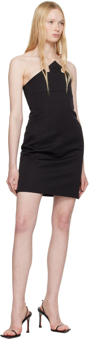Kjole Coperni Coperni Crown Minidress Sort | DR184F3004, 3