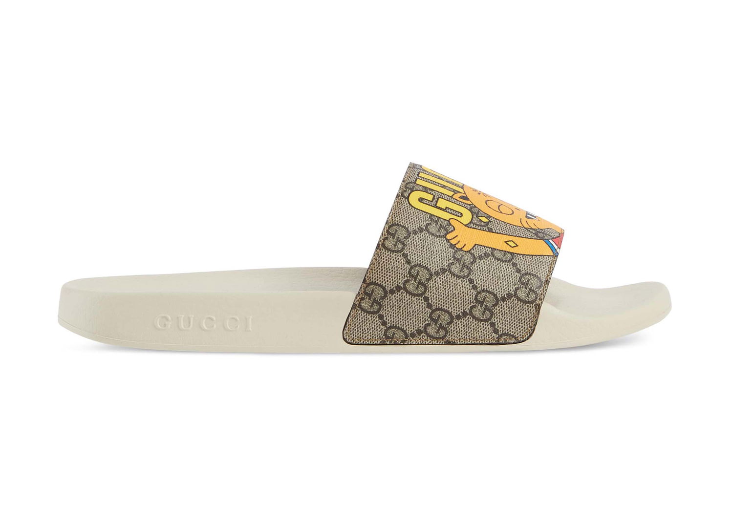 Sneakers og sko Gucci Pablo Delcielo x Cat GG Supreme Slide Beige Beige | 699302 U1G00 8462, 0