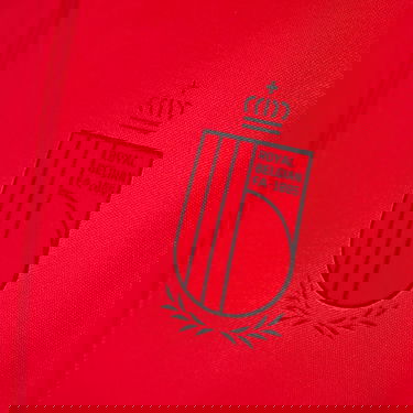 Vindjakke adidas Performance Belgium Beckenbauer Rød | IT7801, 4