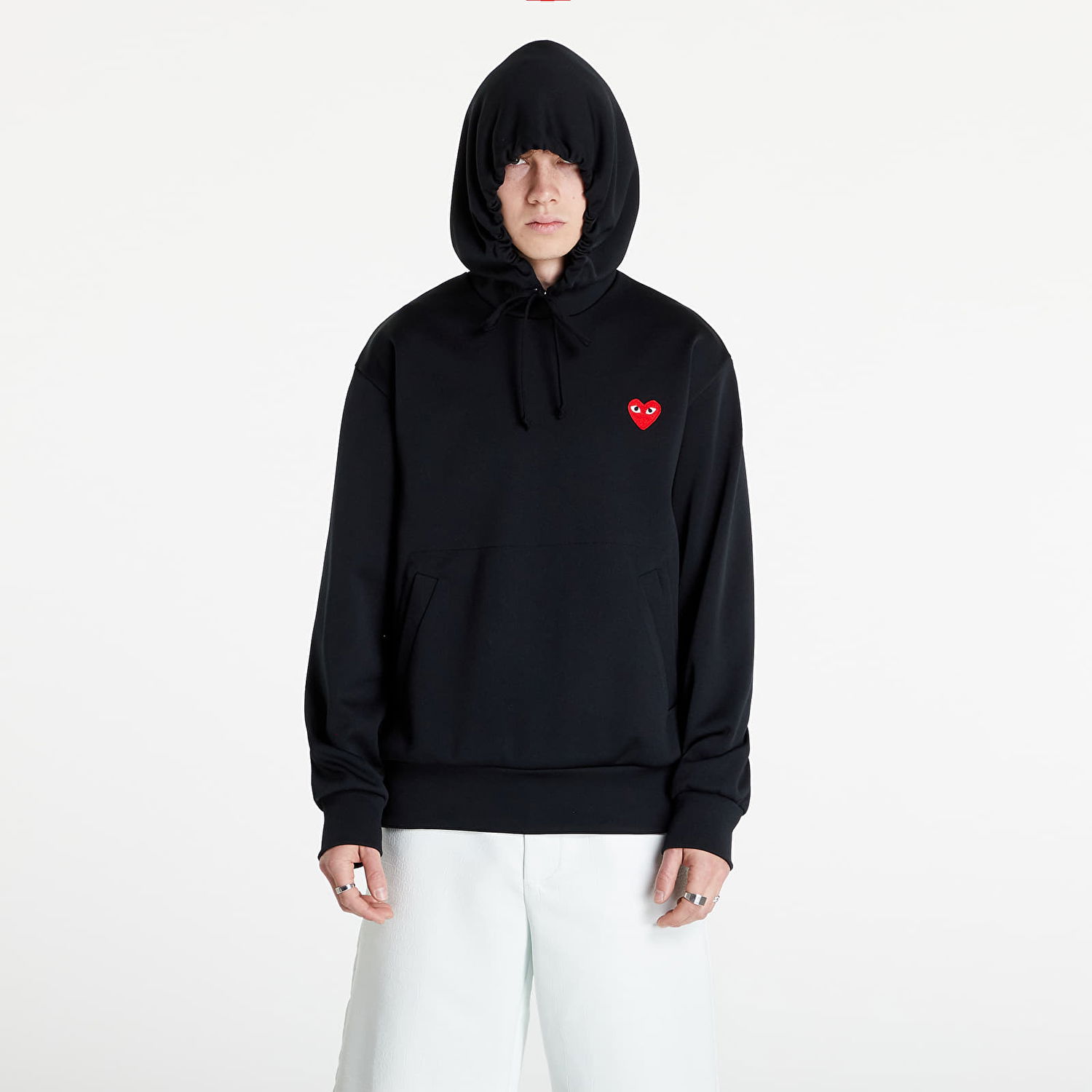 Sweatshirt Comme des Garçons PLAY Hoodie Sort | AZT174 black, 0