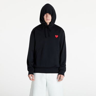 Sweatshirt Comme des Garçons PLAY Hoodie Sort | AZT174 black, 0
