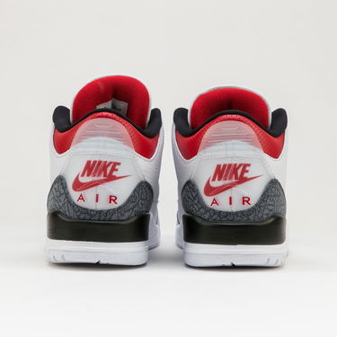Sneakers og sko Jordan Air Jordan 3 Retro Denim SE "Fire Red" Hvid | CZ6431-100, 3