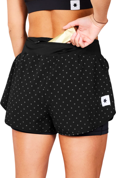 Shorts Saysky Saysky Reflective Polka 2-in-1 Pace Running Shorts Sort | mwrsh01c1018, 3