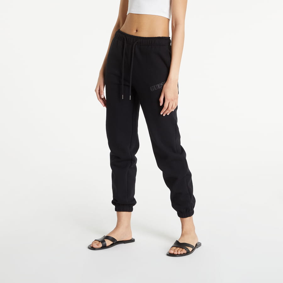 Joggingbukser GUESS Sweathose Pants Sort | WBRQ01K9YH4-JBLK, 0