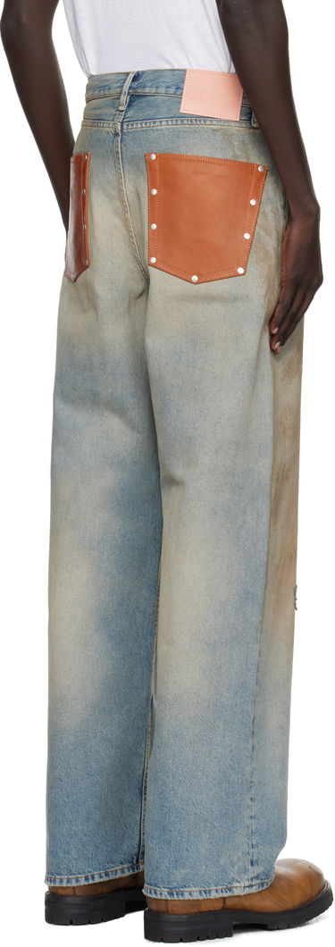Jeans Acne Studios Acne Studios Loose Fit 1981 Jeans Blå | C00101-, 2