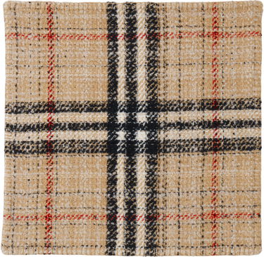 Tørklæde Burberry Burberry Giant Check Tweed Cushion Cover Beige | 8064057, 0