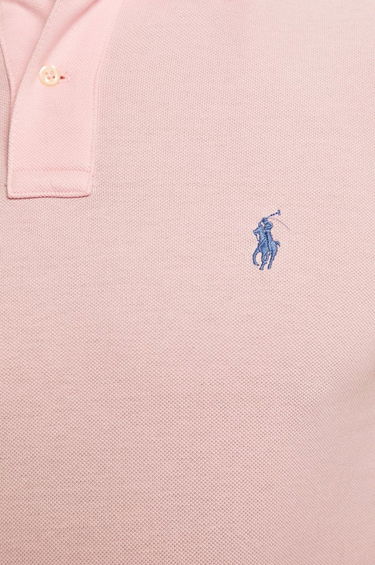 Polo skjorte Polo by Ralph Lauren Custom Slim Fit Polo Carmel Pink Lyserød | 710782592033, 3