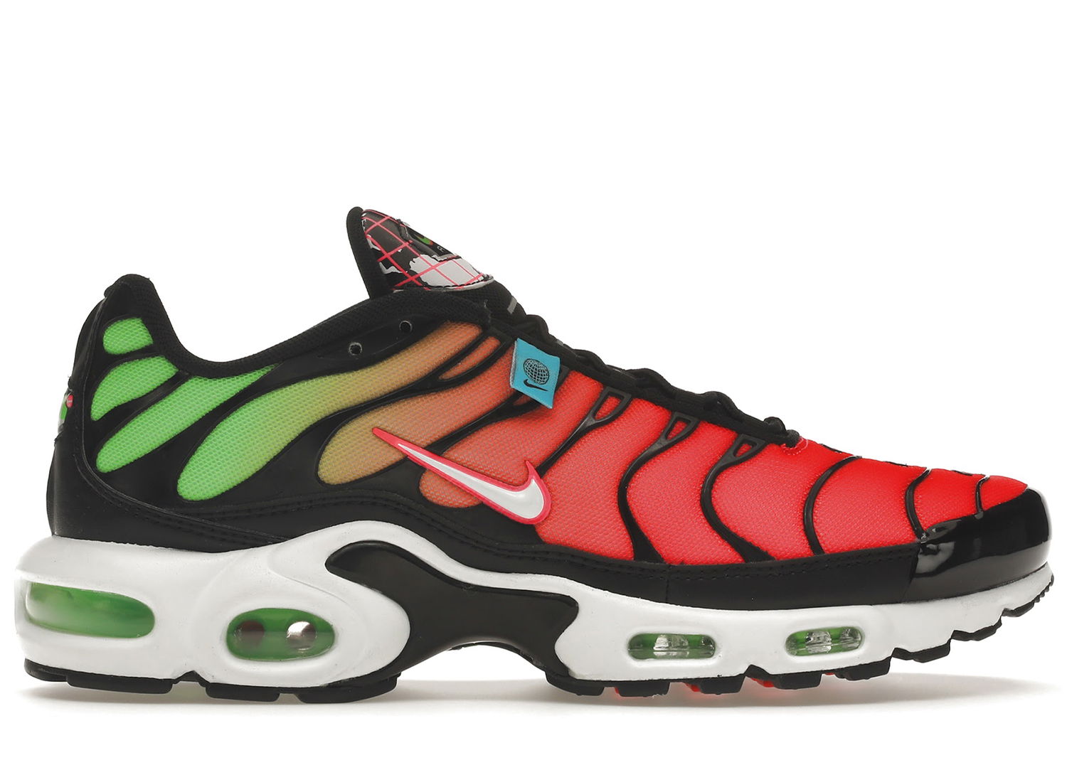 Sneakers og sko Nike Air Max Plus Worldwide Pack Crimson Green Rød | CK7291-001, 0