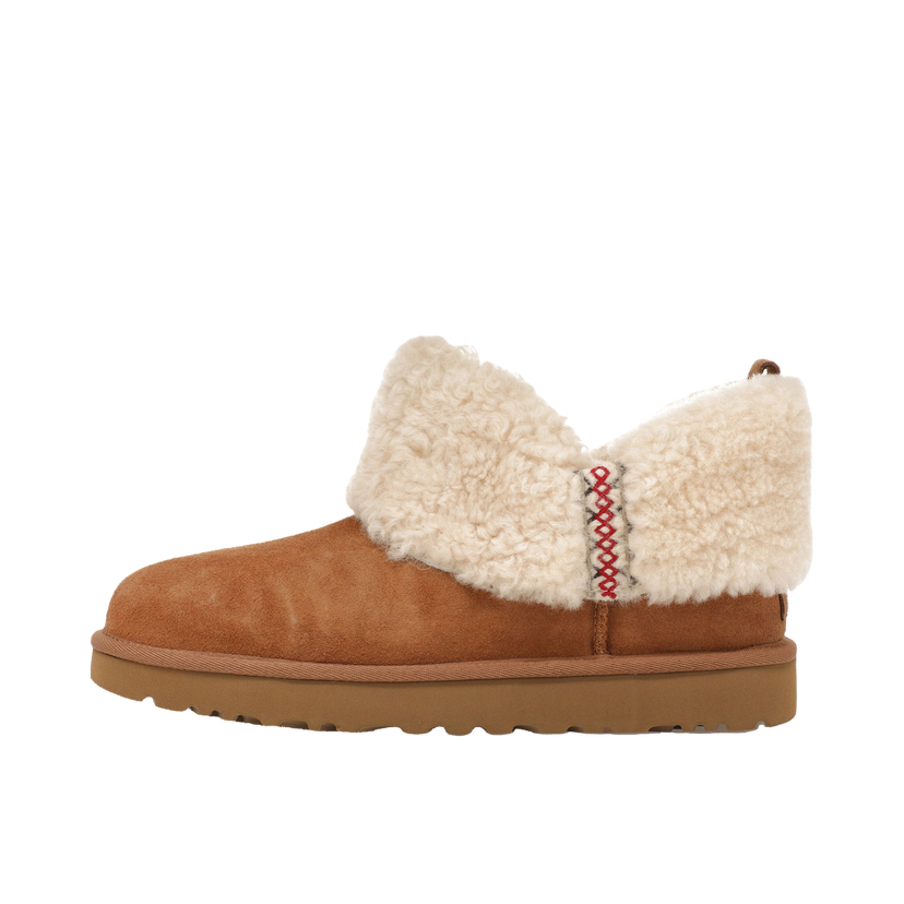 Sneakers og sko UGG Classic Ultra Mini Boot Heritage Braid Chestnut (Women's) Brun | 1151750-CHE