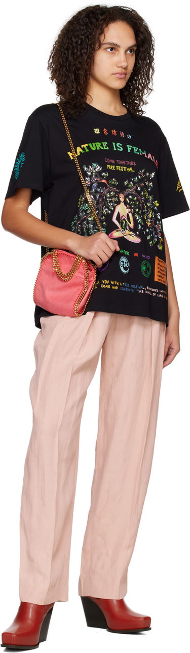 Bukser Stella McCartney Stella McCartney Pleated Trousers Lyserød | 6400643STA49, 3
