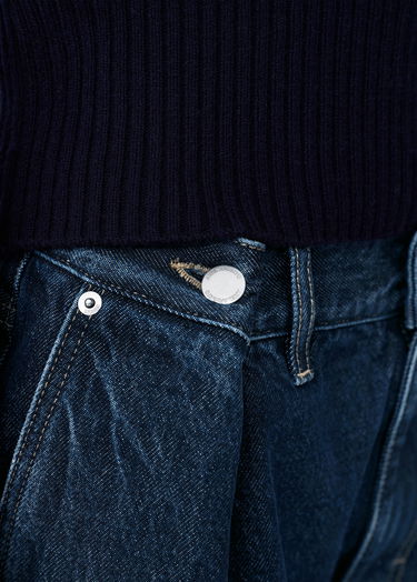 Jeans AXEL ARIGATO Rumor Pleated Wide-Leg Jeans Blå | A3469002, 7