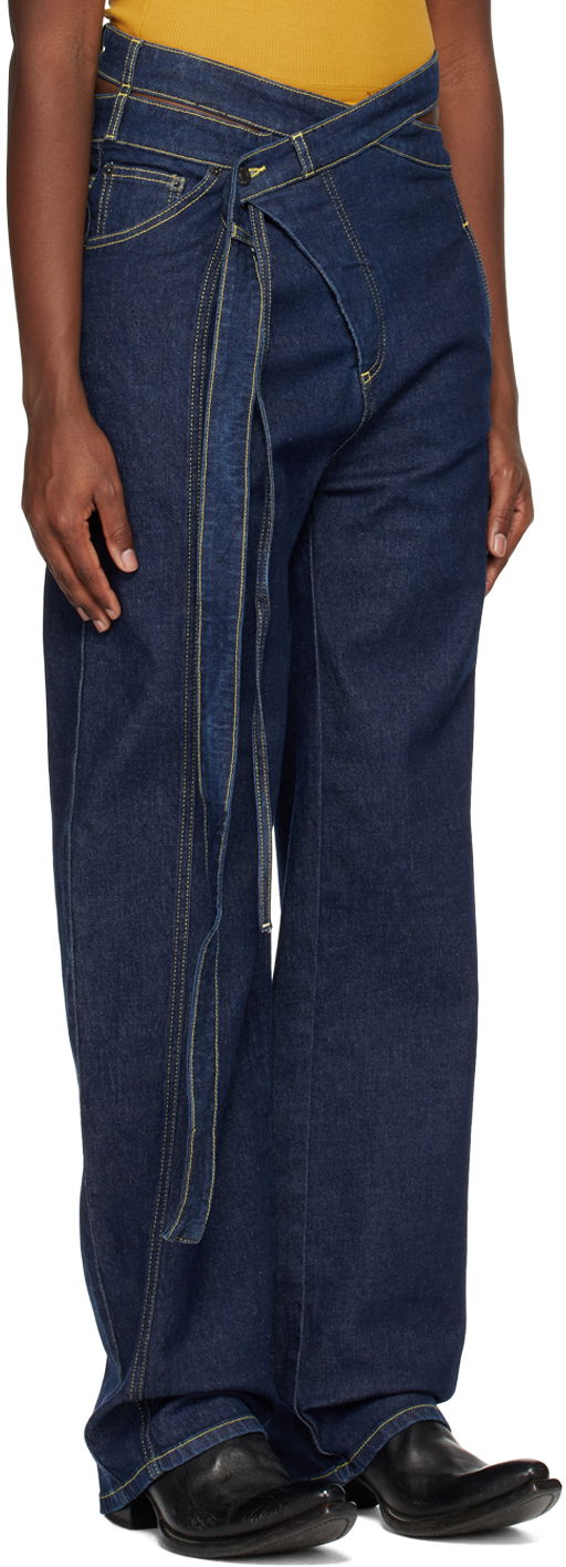 Jeans Ottolinger Ottolinger Signature Wrap Jeans Blå | 1700201E, 1