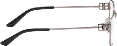 Solbriller Balenciaga Metal Square Glasses Metalisk | BB0375OA-002, 1