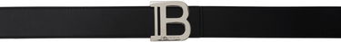 Bælter Balmain Balmain Smooth Leather B Belt Sort | EM1WJ000LVTL, 0