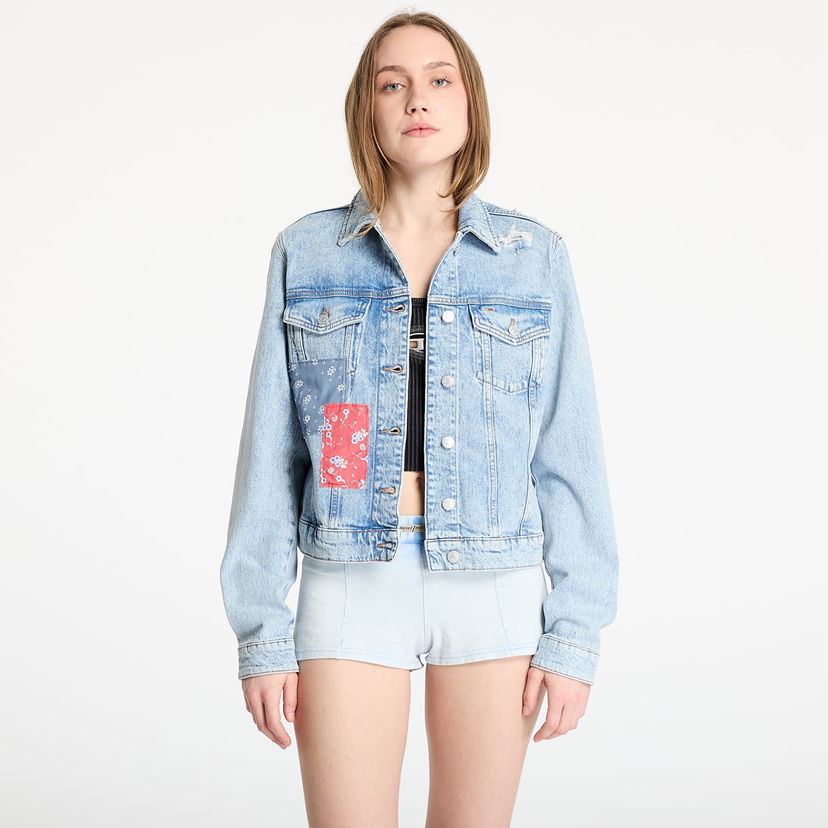 Jakke Tommy Hilfiger Tommy Jeans Classic Trucker Denim Jacket Blå | DW0DW20116 1AB