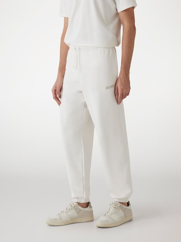 Joggingbukser GUESS Guess Mid Rise Joggers Hvid | Z4YB00KAIJ1, 0