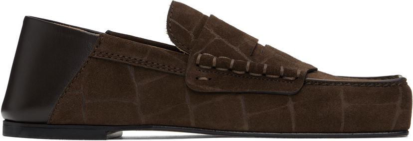 Tøj Jacquemus Jacquemus 'The Carré' Loafers Brun | 24H243FO147-4355