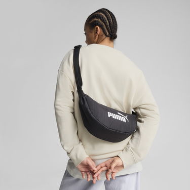 Taljetaske Puma Base Crescent Crossbody Bag 3L Sort | 091347_01, 1
