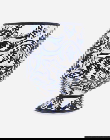 Home decor Dolce & Gabbana Dolce & Gabbana Floral Print Outdoor Vase Medium Flerfarvet | TCC031TCAC1UB001, 0