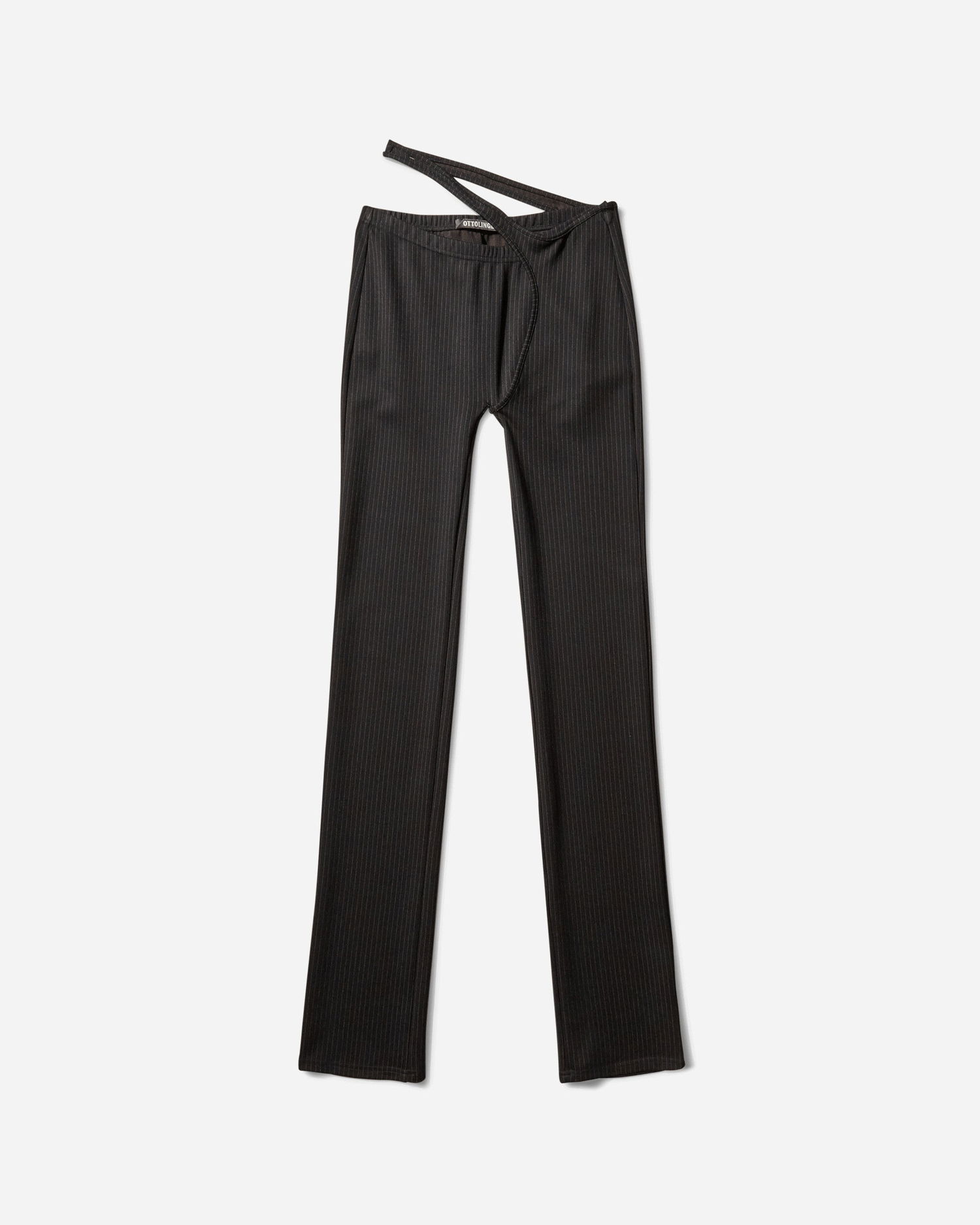 Leggings Ottolinger Ada Pinstripe Leggings Sort | 10280060303 BLK, 1