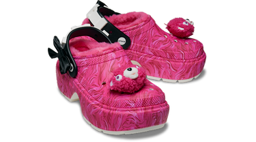 Sneakers og sko Crocs Fortnite X Stomp Lined Cuddle Team Leader Clogs Lyserød | 210497-9DD, 1