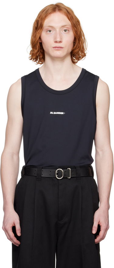 Tanktop Jil Sander Jil Sander+ Active Jersey Tank Top Sort | J47NC0111_J20033, 0