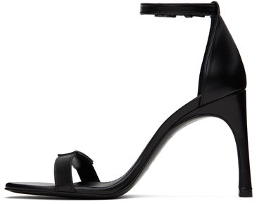Sneakers og sko Coperni Logo Skinny Strap Heeled Sandals Sort | COPSH44477, 2
