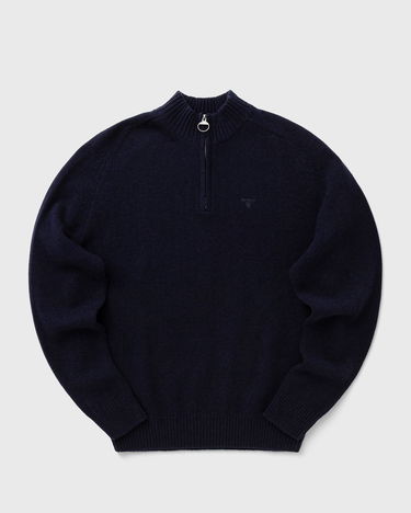 Sweater Barbour Grangetown Half-Zip Sweater Mørkeblå | MKN1653NY91, 0