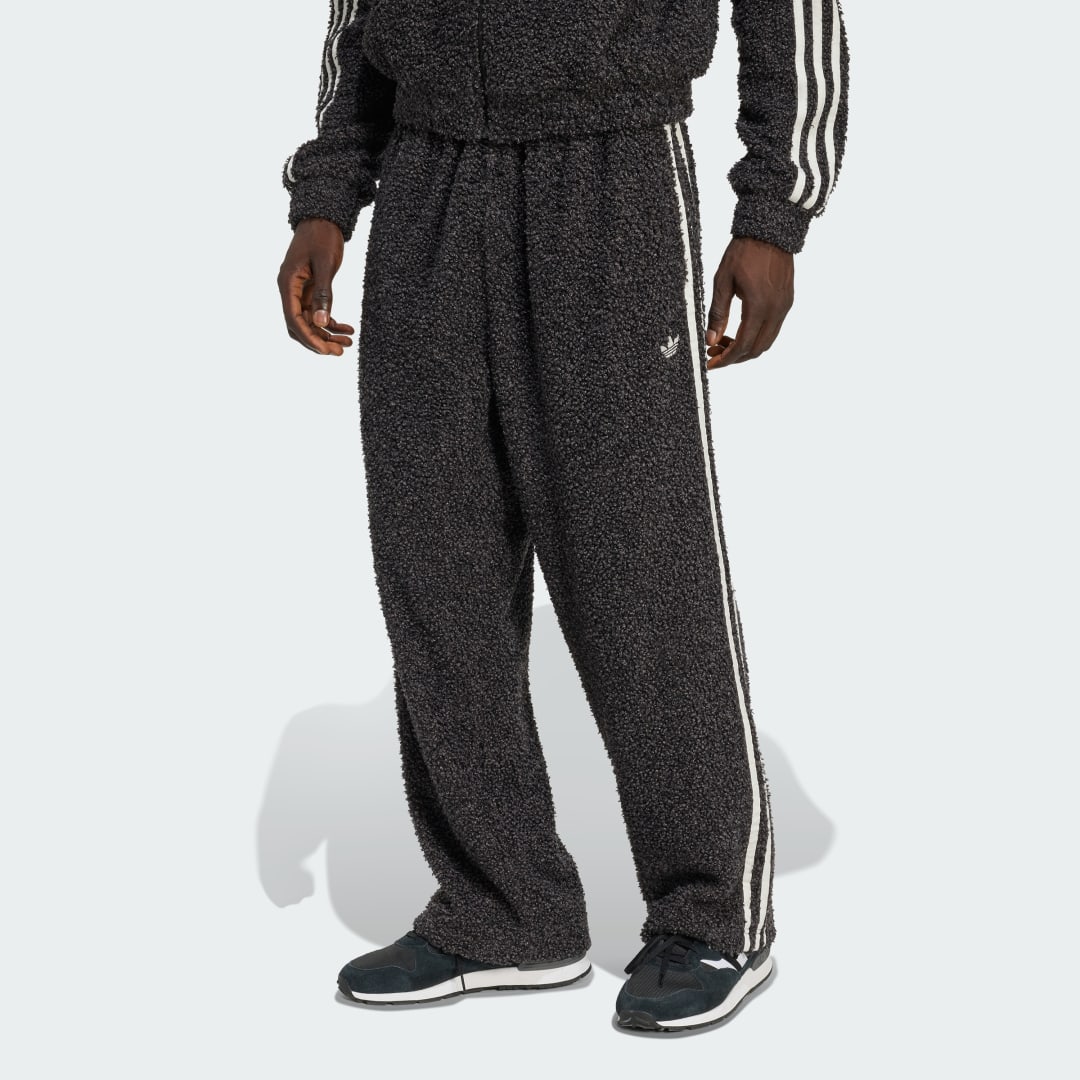 Joggingbukser adidas Performance Bouclé Firebird Track Pants Grå | KR5166, 0