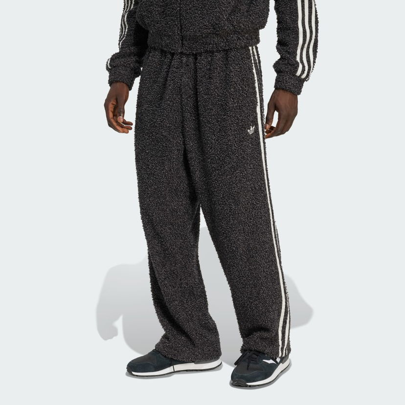 Joggingbukser adidas Performance Bouclé Firebird Track Pants Grå | KR5166
