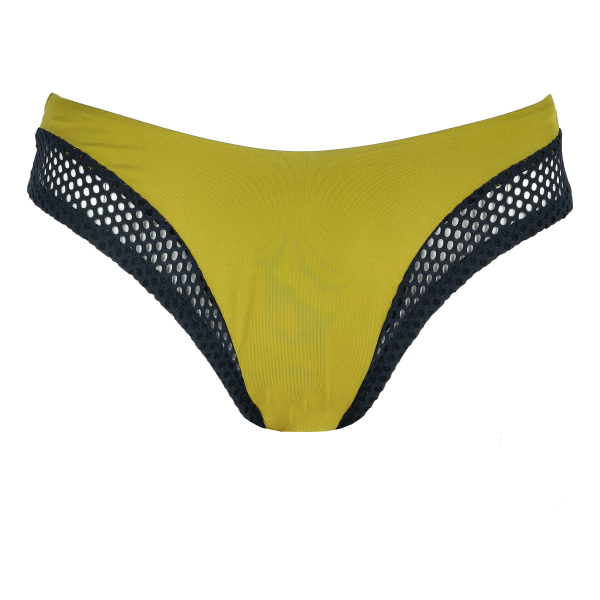 Badetøj Nike Cheeky Sling Bikini Bottom with Mesh Panels Grøn | NESSD254-314, 0
