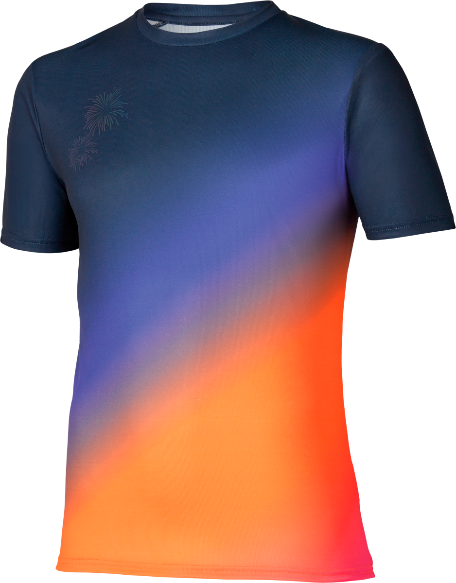 T-shirt Mizuno Mizuno Hanabi T-Shirt Flerfarvet | j2gac550-97, 0
