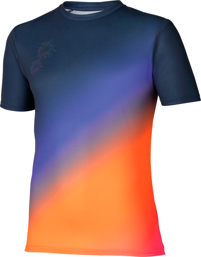 T-shirt Mizuno Mizuno Hanabi T-Shirt Flerfarvet | j2gac550-97