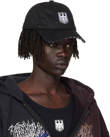 Kasket VETEMENTS Vetements Polizei Logo Cap Sort | UH76CA300BW, 1