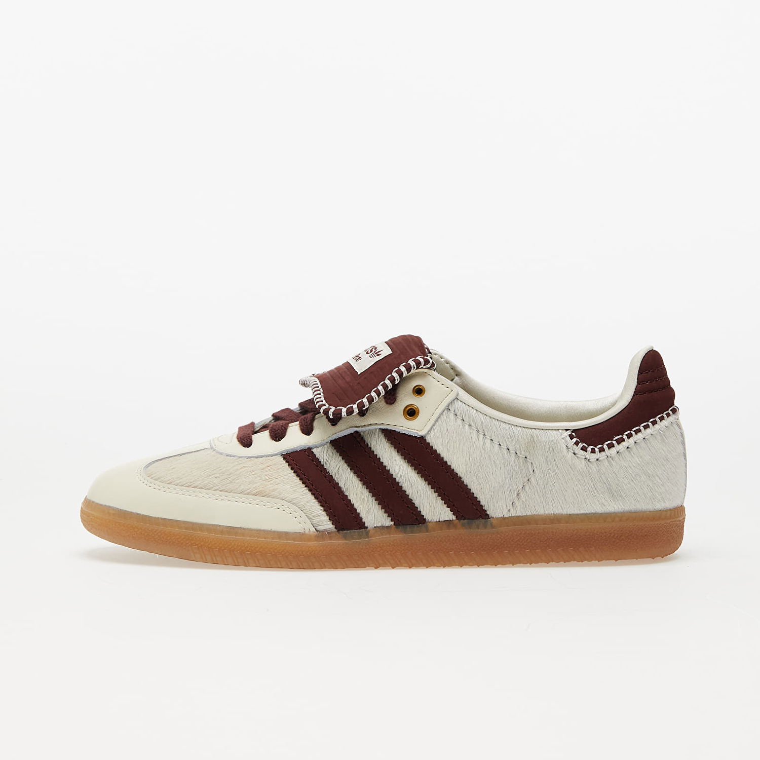 Sneakers og sko adidas Originals Wales Bonner x Samba Pony Tonal Low "Cream White" Beige | IE0586, 1