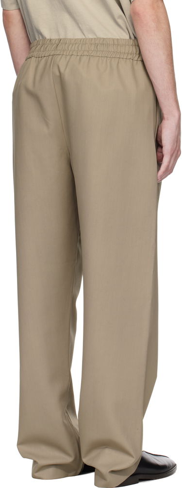 Bukser Fear of God Fear of God Wool Center Seam Track Pants Beige | FGE240-4041HTW, 2