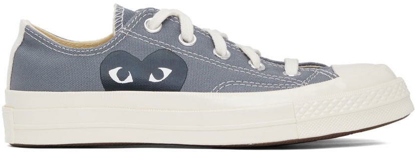 Kjole Comme des Garçons Play Converse Edition Half Heart Chuck 70 Low Grå | K121