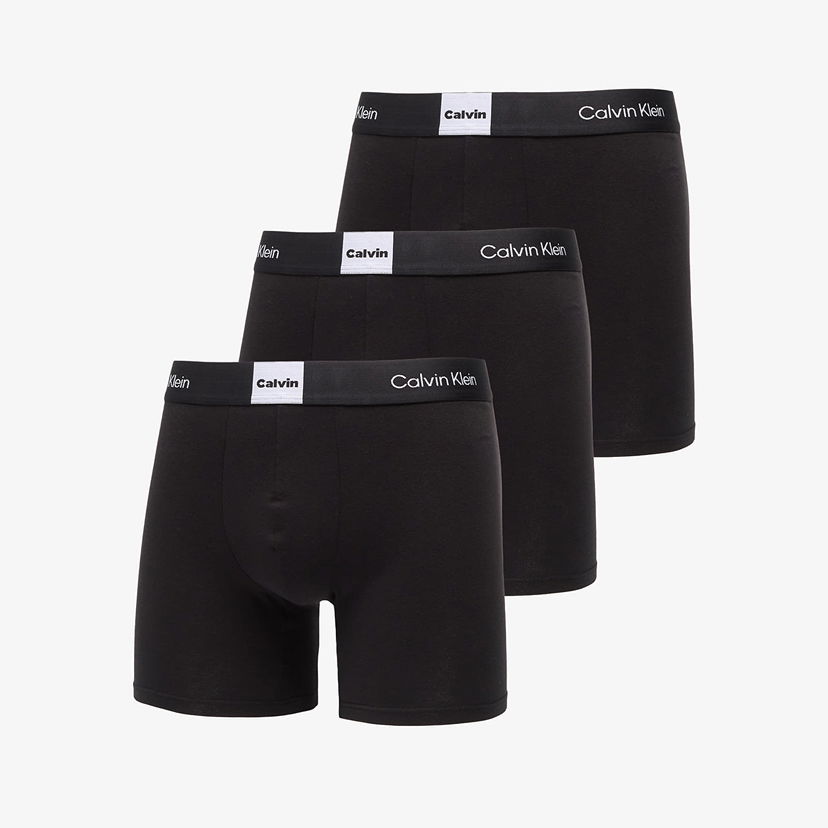 Boksere CALVIN KLEIN Calvin Klein Boxer Brief 3-Pack Sort | LV00NB4477 UB1