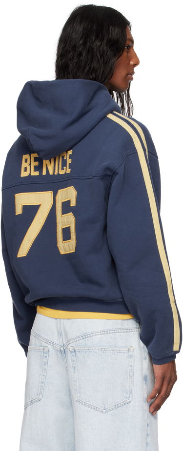 Sweatshirt ERL ERL 'Venice' Football Hoodie Blå | ERL10T026, 2