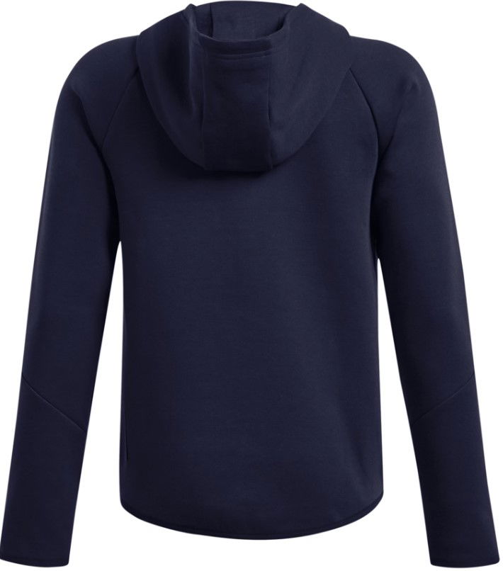 Sweatshirt Under Armour Unstoppable Fleece Full-Zip Hoodie Mørkeblå | 1386687-410, 1