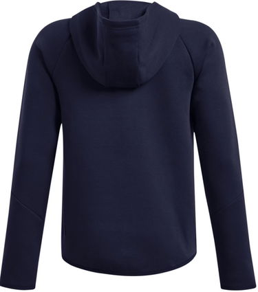 Sweatshirt Under Armour Unstoppable Fleece Full-Zip Hoodie Mørkeblå | 1386687-410, 1