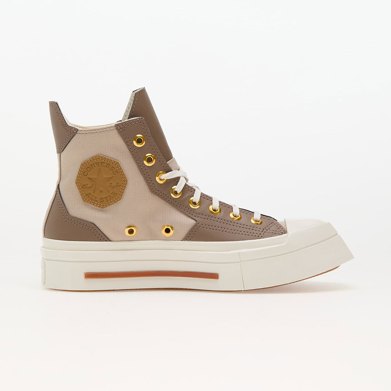 Sneakers og sko Converse Chuck 70 De Luxe Squared Mud Mask/ Nutty Granola/ Egret Beige | A06430C, 1