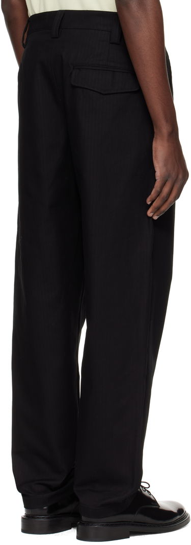 Bukser A.P.C. A.P.C. Renato Pleated Trousers Sort | COHHW-H08428, 2