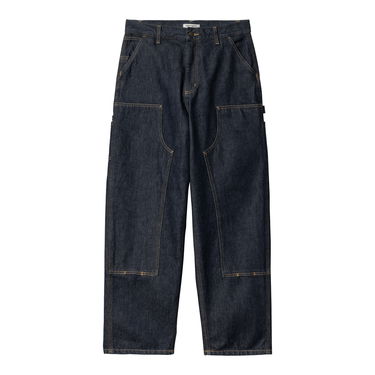 Jeans Carhartt WIP Double Knee Denim Pants Blå | I034635_5, 1