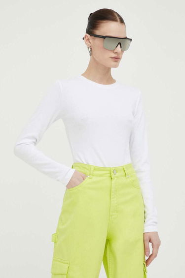 T-shirt Samsoe Samsoe Long Sleeve Tee Sort | F00013150, 3