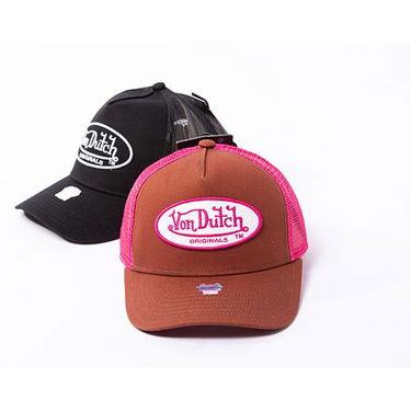 Kasket Von Dutch Trucker Boston Brun | VD7030732, 2