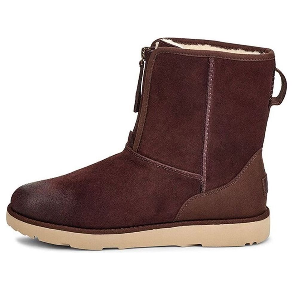 Sneakers og sko UGG Classic Short Front Zip Boots Brun | 1106438-STT, 0