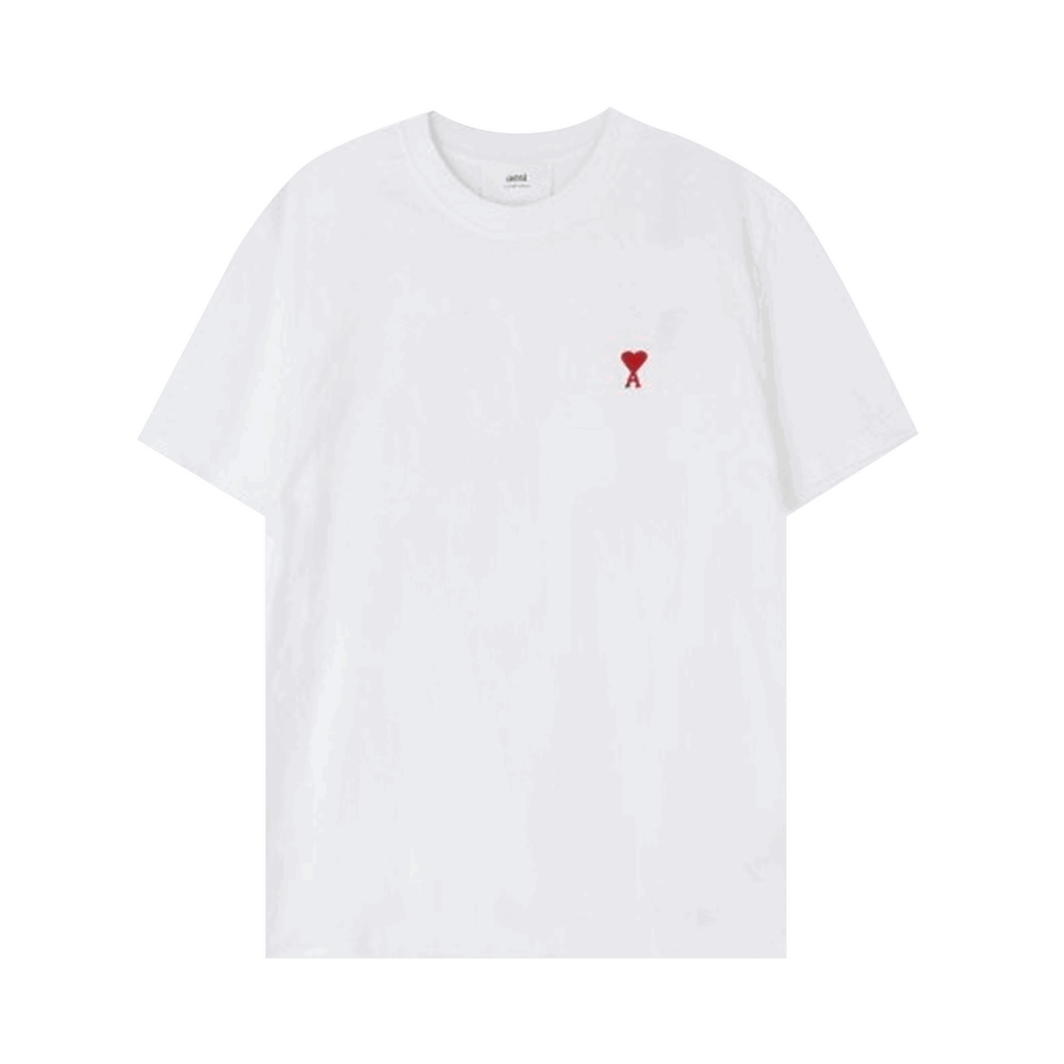 T-shirt AMI T-Shirt Hvid | BFUTS001 724 100, 0