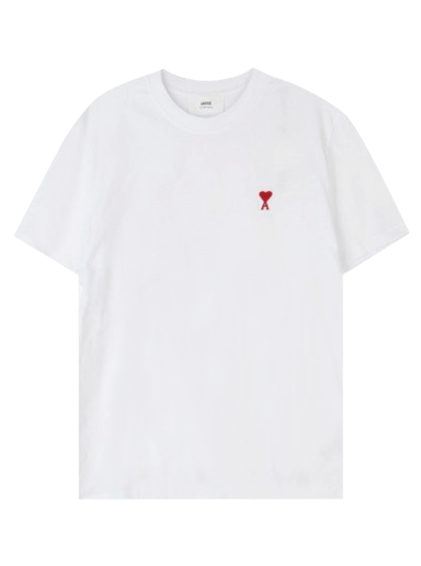 T-shirt AMI T-Shirt Hvid | BFUTS001 724 100