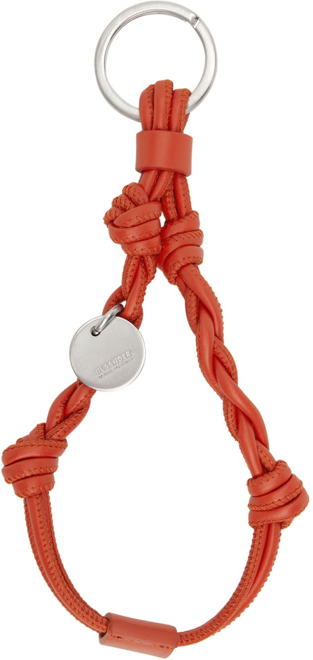 Nøgleringe Jil Sander Tangle Keychain Orange | J26VL0008_P5452